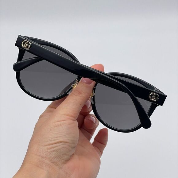 BRAND NEW GUCCI GG0854SK 004 Black/Grey Unisex Sunglasses